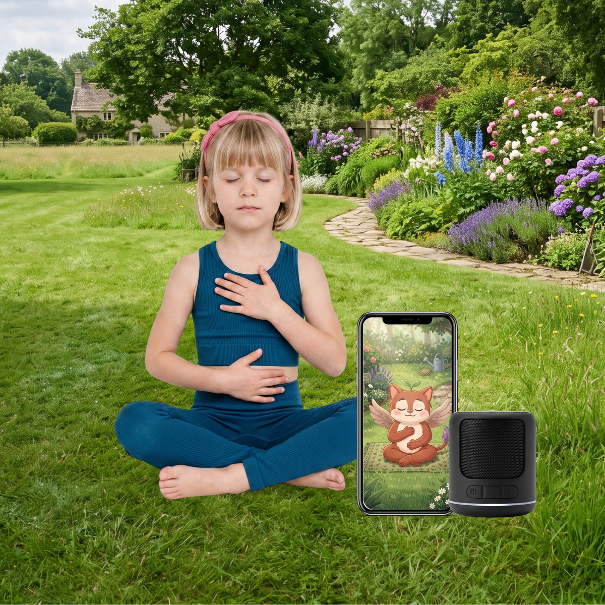 Feeling Audio Yoga for Kids (Non-Personalized)