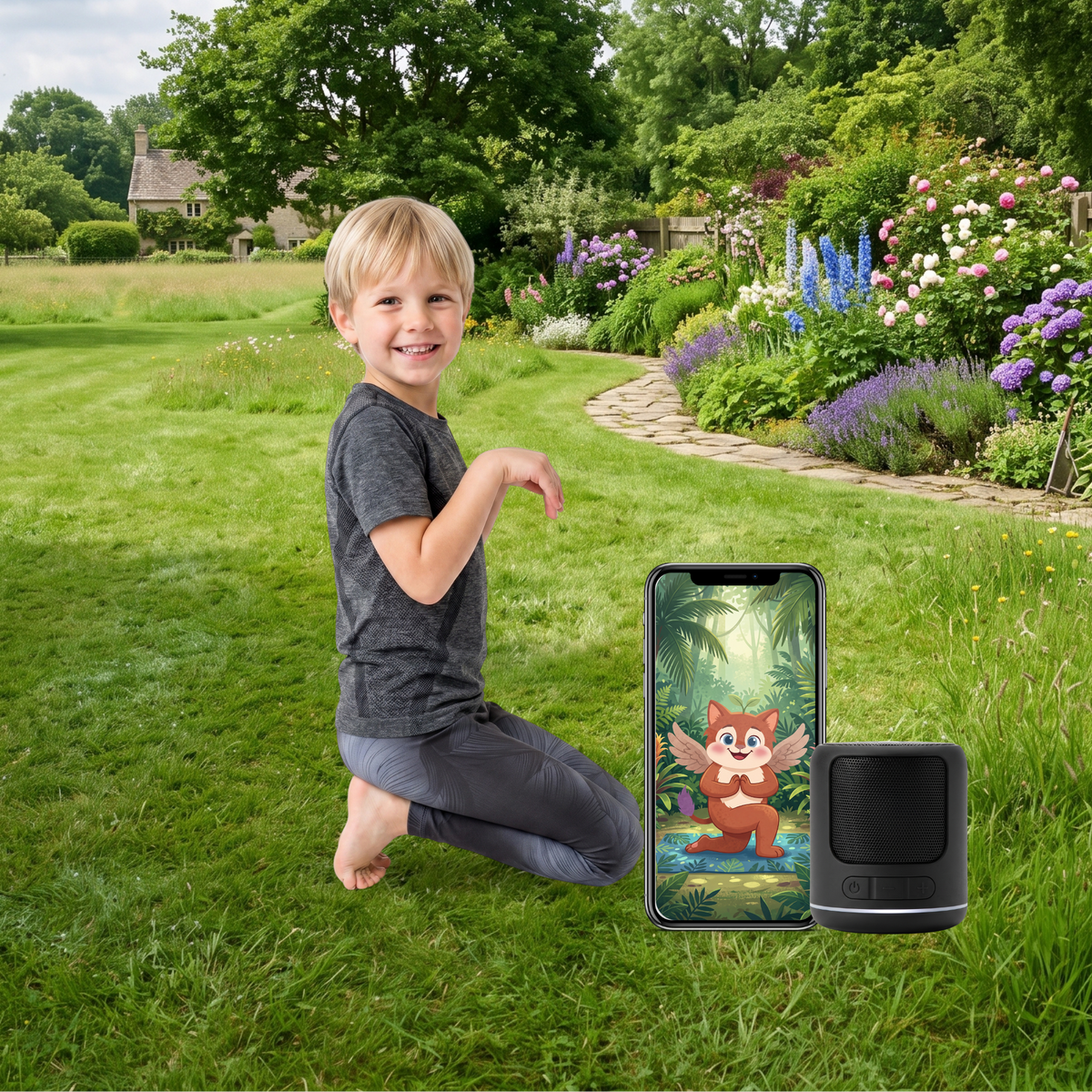 Jungle Audio Yoga for Kids (Non-Personalized)