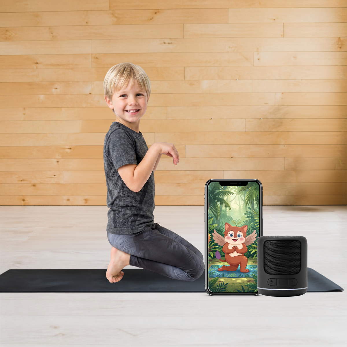 Jungle Audio Yoga for Kids (Non-Personalized)