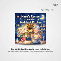 Nana's Recipe and the Midnight Kitchen - Bedtime Audio Story (Instant Download)