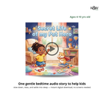 Secret Night Life of My Pet Hero - Bedtime Audio Story (Instant Download)