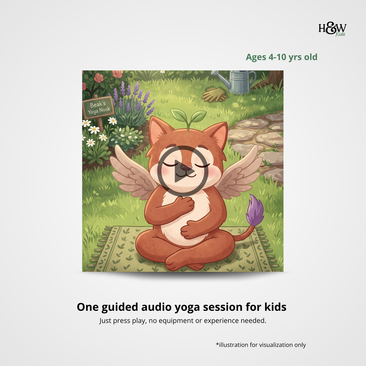Feeling Audio Yoga for Kids (Non-Personalized)