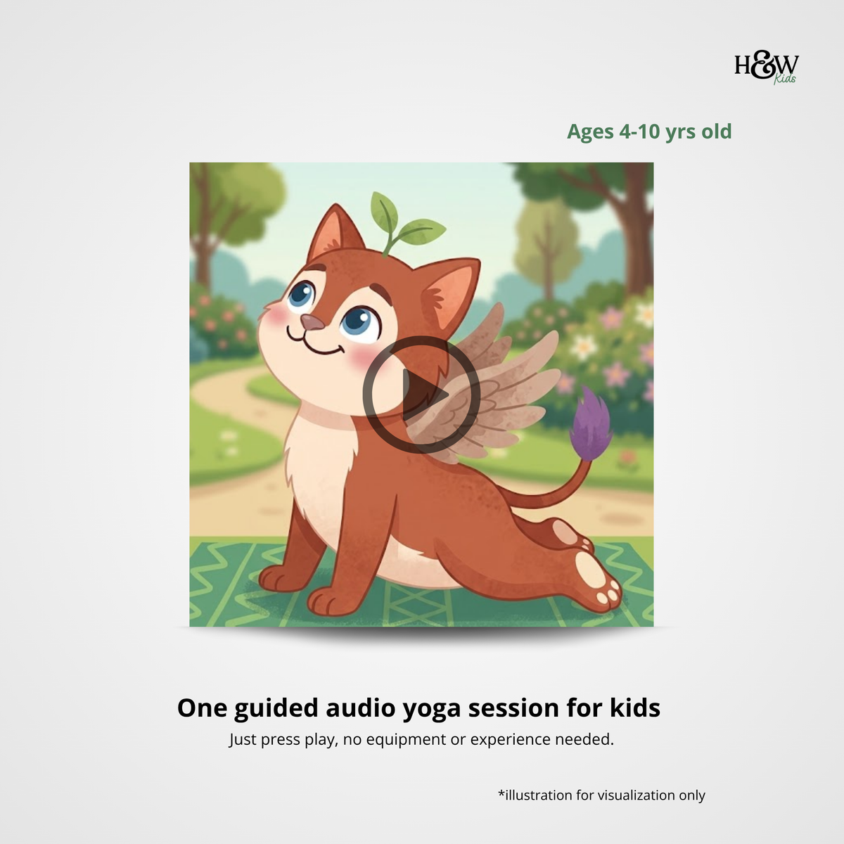 Strength Adventure Audio Yoga for Kids (Non-Personalized)