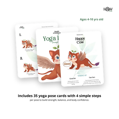 Yoga Cards for Kids (Non-Personalized)