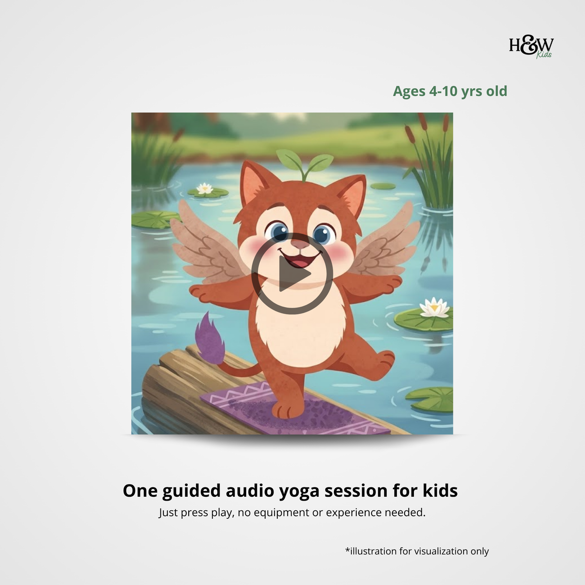 Balancing Audio Yoga for Kids (Non-Personalized)