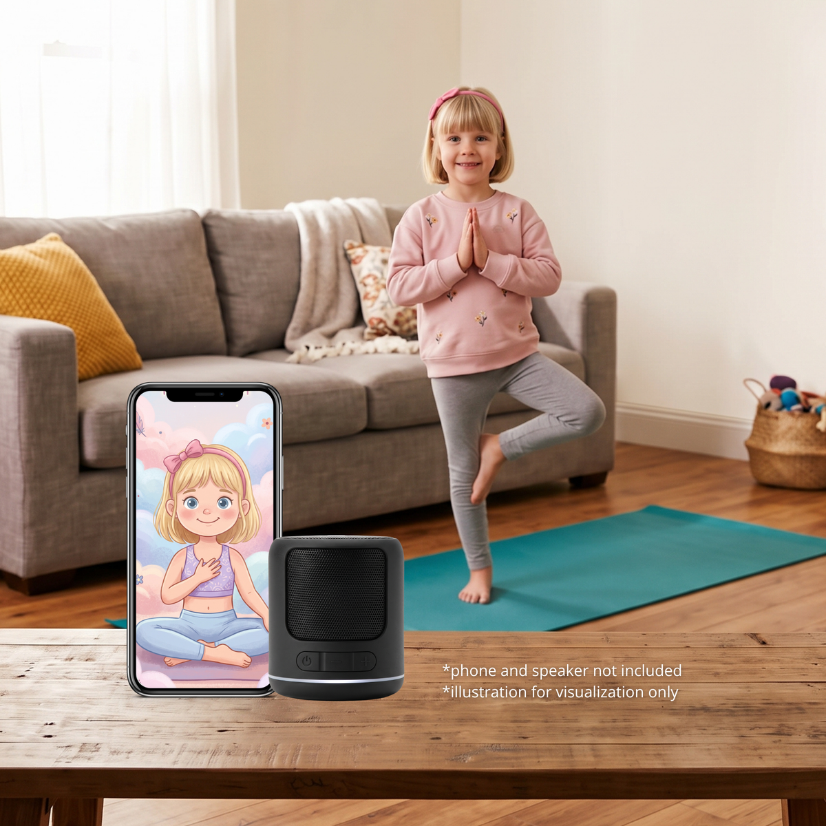 Feeling Audio Yoga for Kids (Personalized)