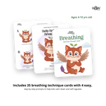Breathing Cards for Kids - Breathing Flashcards for Kids  (No personalization)