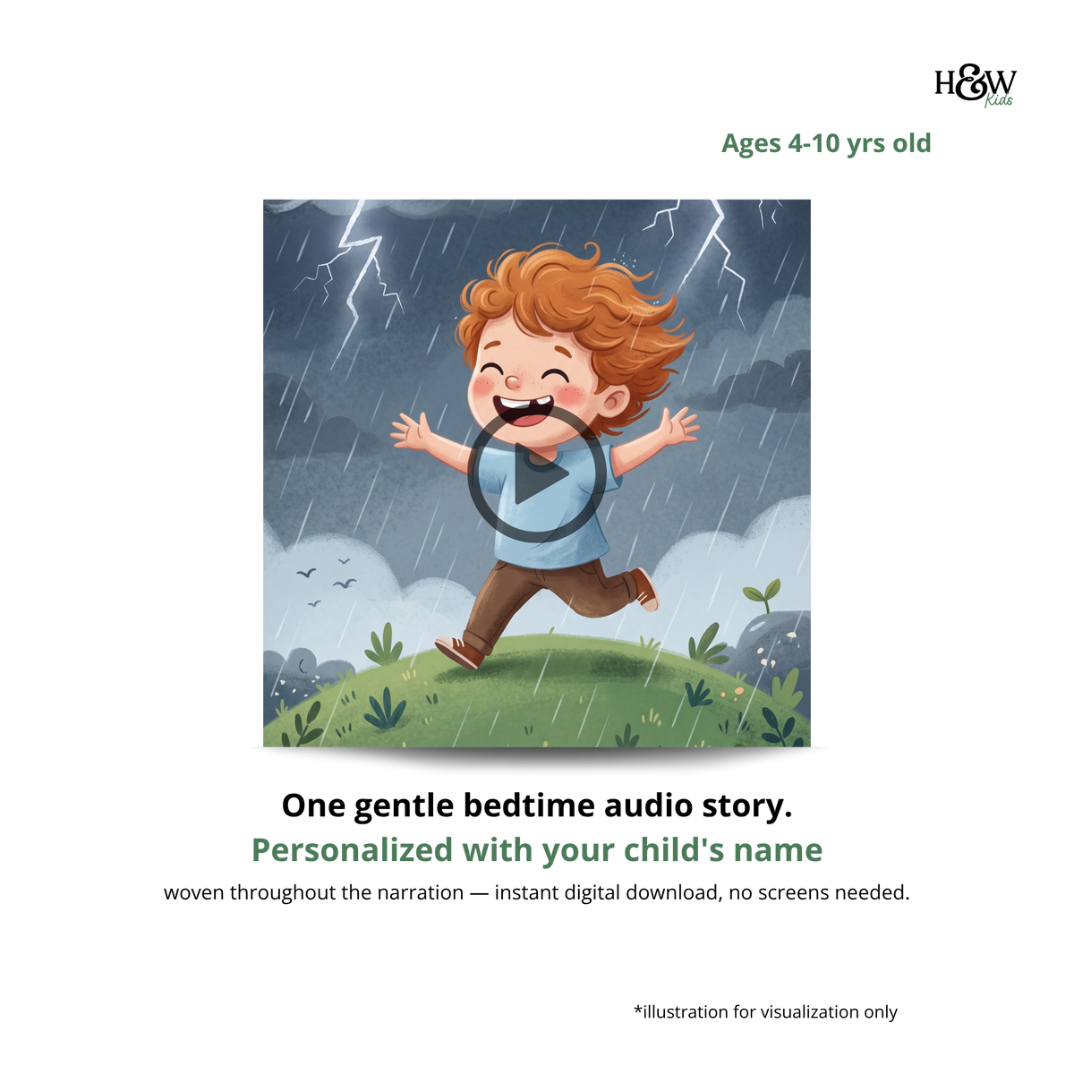 The Rain Jars (Personalized Bedtime Audio Story for Kids)