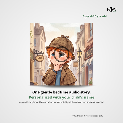 The Mystery Behind Ms. Lory (Personalized Bedtime Audio Story for Kids)