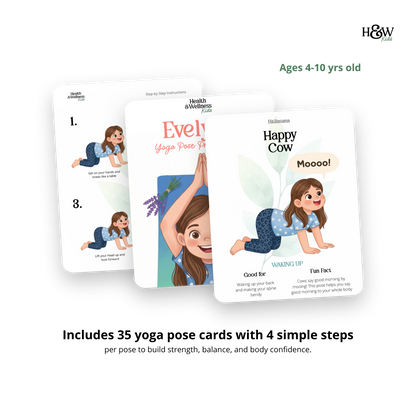 Yoga Cards for Kids (Personalized)
