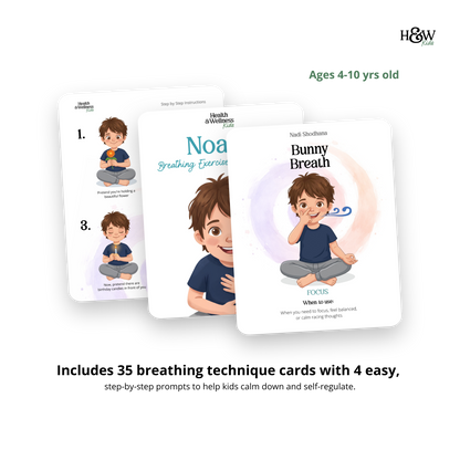 Breathing Cards for Kids (Personalized)