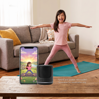 Morning Audio Yoga for Kids (Personalized)