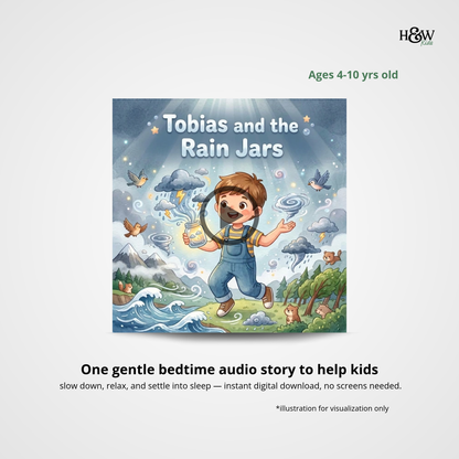 Tobias and the Rain Jars (Non-personalized Audio Bedtime Story for Kids)