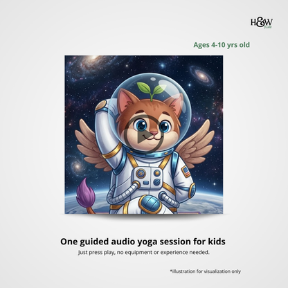 Space Explorer Audio Yoga for Kids (Non-Personalized)