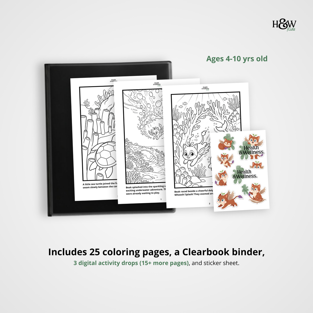 Beak and the Sleepy Sea Signals (Non-Personalized Bedtime Story Coloring Book Portfolio for Kids)