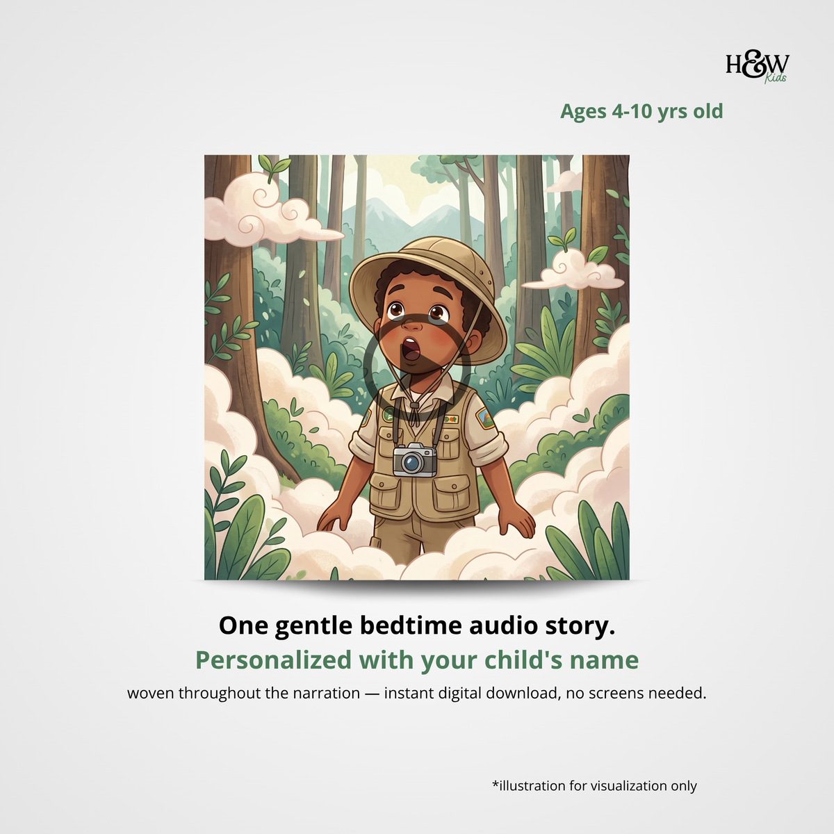 The Forest  (Personalized Bedtime Audio Story for Kids)