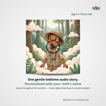 The Forest  (Personalized Bedtime Audio Story for Kids)