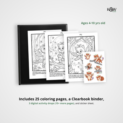 Beak and the Blanket Cloud  (Non Personalized Bedtime Story Coloring Book Portfolio for Kids)