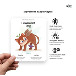 Yoga Cards for Kids - Yoga Flashcards for Kids  (No personalization)