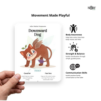 Yoga Cards for Kids - Yoga Flashcards for Kids  (No personalization)
