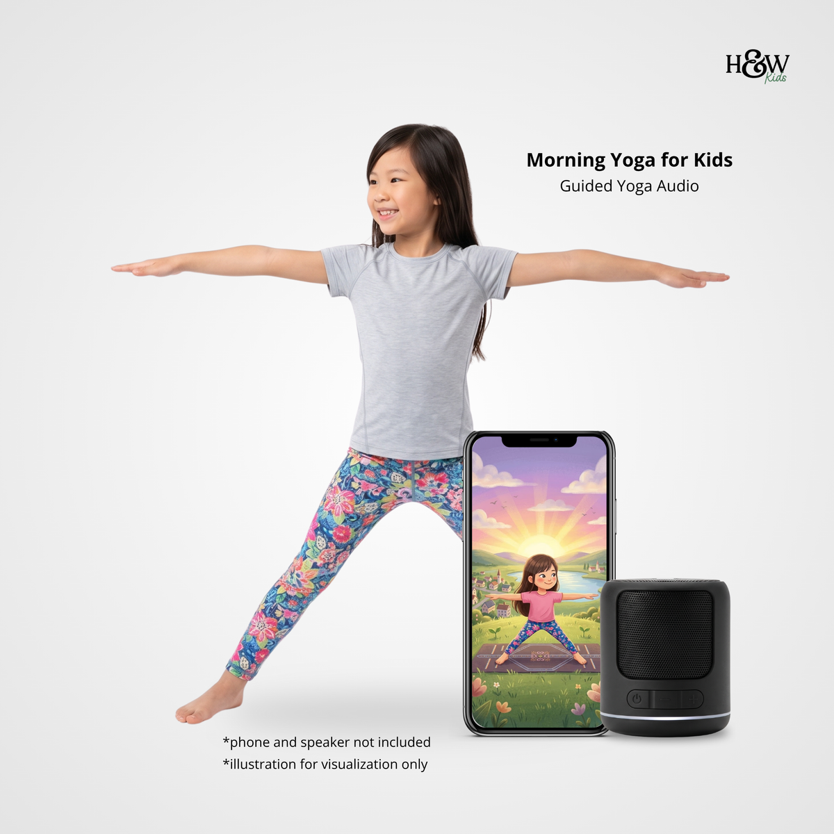 Morning Audio Yoga for Kids (Personalized)