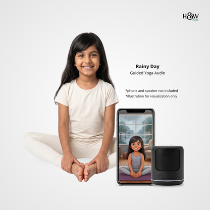 Rainy Day Audio Yoga for Kids (Personalized)