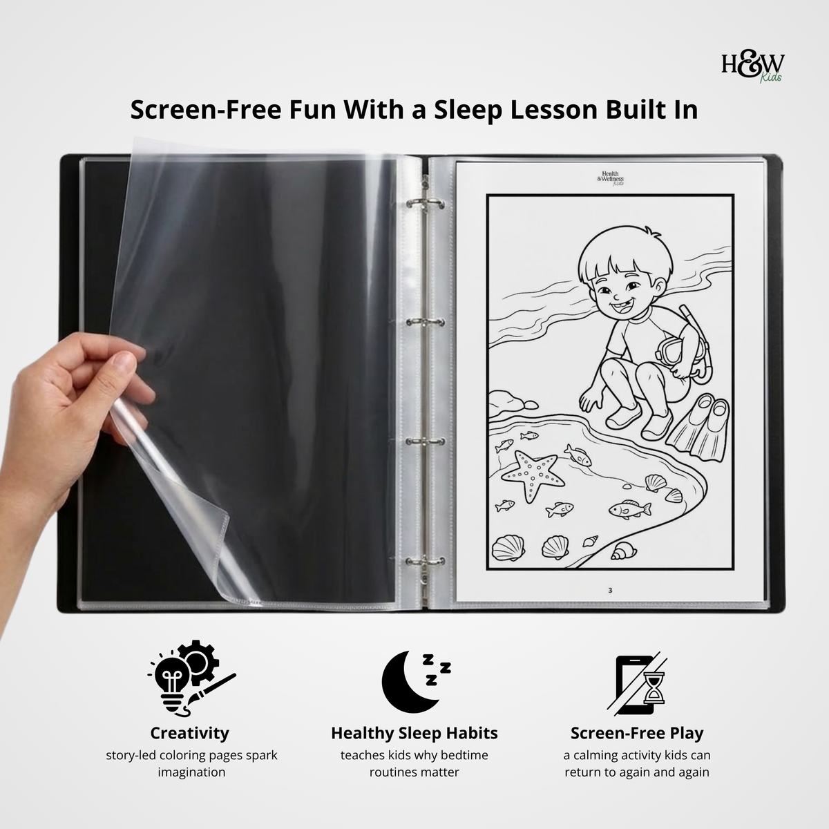 Sea Adventures  (Personalized Bedtime Story Coloring Book Portfolio for Kids)