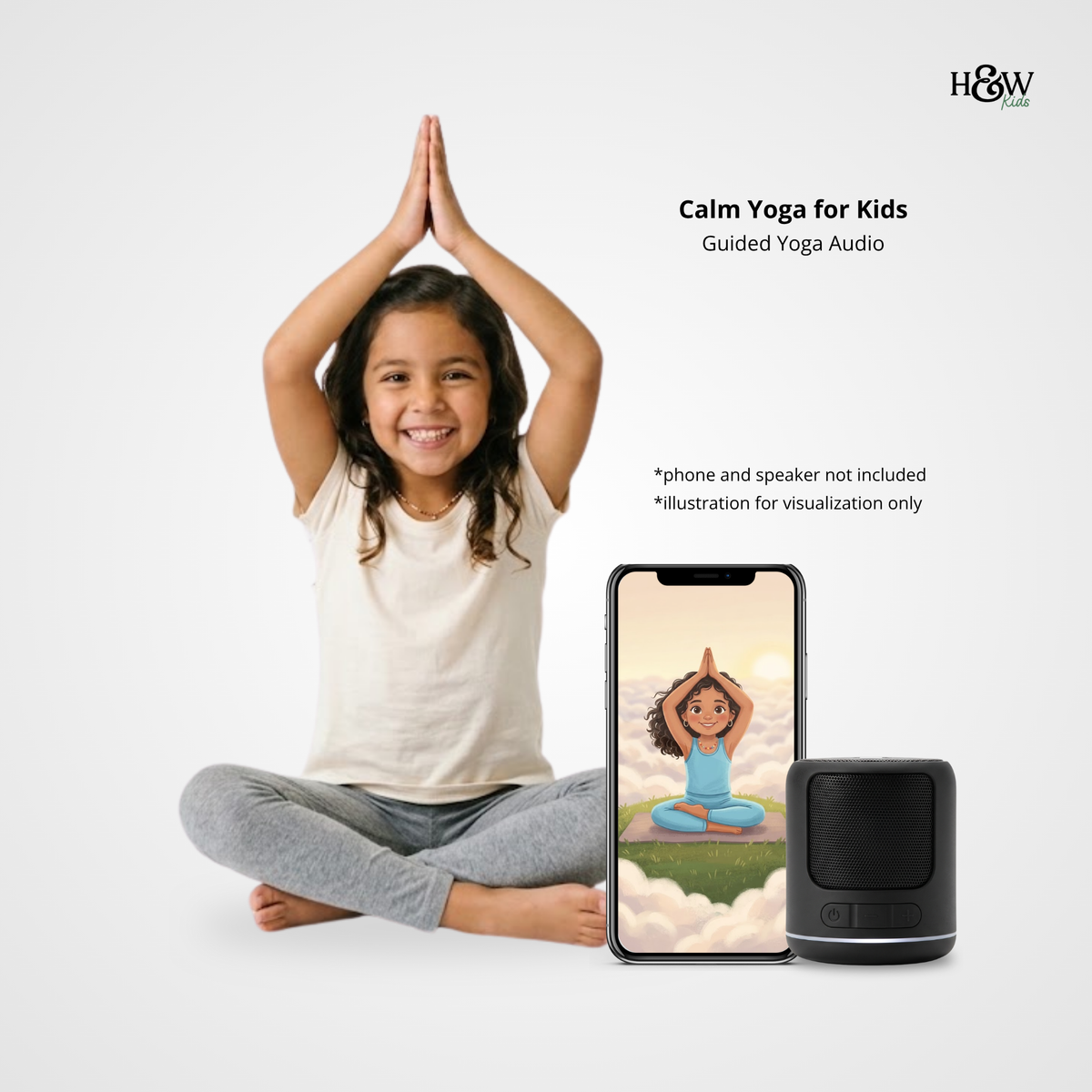 Calm Audio Yoga for Kids (Personalized)