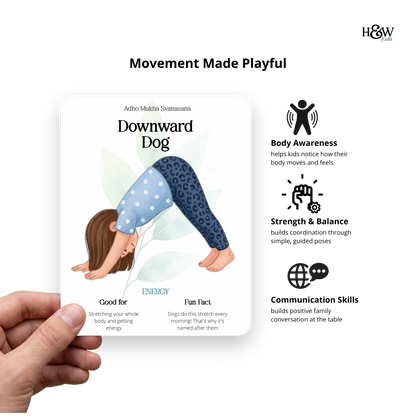 Yoga Cards for Kids (Personalized)