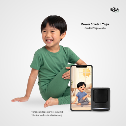 Power Stretch Audio Yoga for Kids (Personalized)