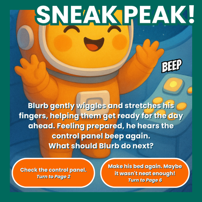 Blurb’s Space Day – Interactive Storybook