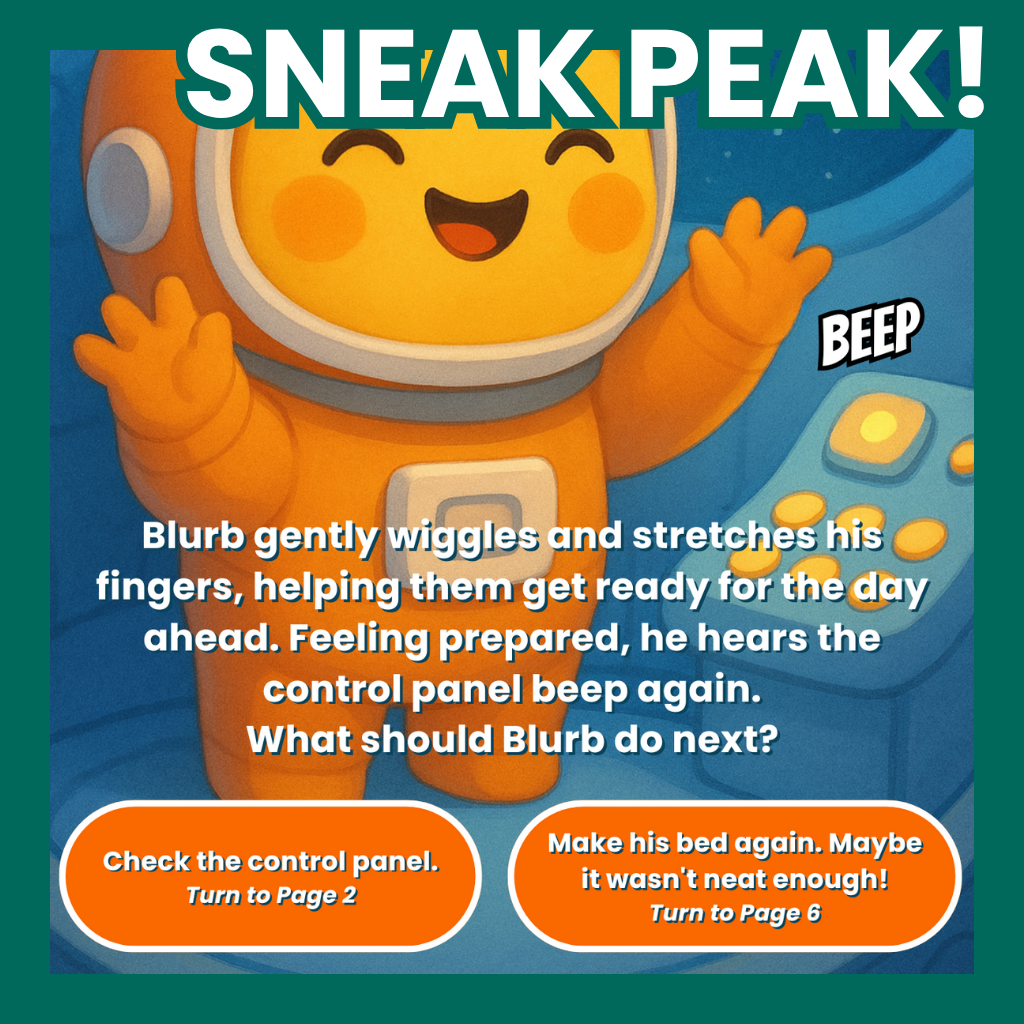 Blurb’s Space Day – Interactive Storybook