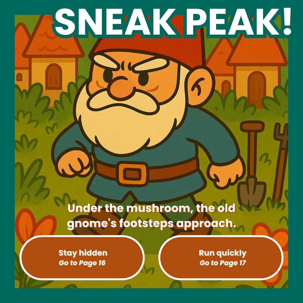 Buzzle’s Mischief in the Magical Garden – Interactive Storybook