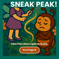 Buzzle’s Mischief in the Magical Garden – Interactive Storybook