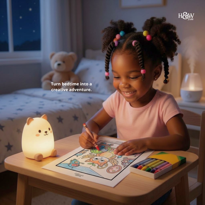 Beak and the Never-Sleeping Space Station (Non-personalized Bedtime Story Coloring Book Portfolio for Kids)