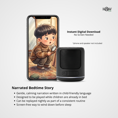 The Mystery Behind Ms. Lory (Non-personalized Audio Bedtime Story for Kids)