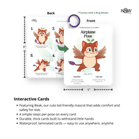 Yoga Cards for Kids - Yoga Flashcards for Kids  (No personalization)