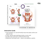 Breathing Cards for Kids - Breathing Flashcards for Kids  (No personalization)