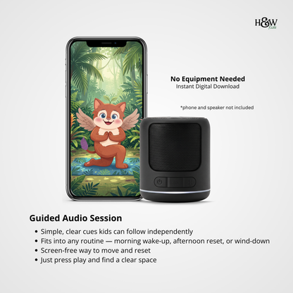 Jungle Audio Yoga for Kids (Non-Personalized)