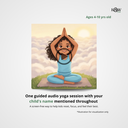 Calm Audio Yoga for Kids (Personalized)