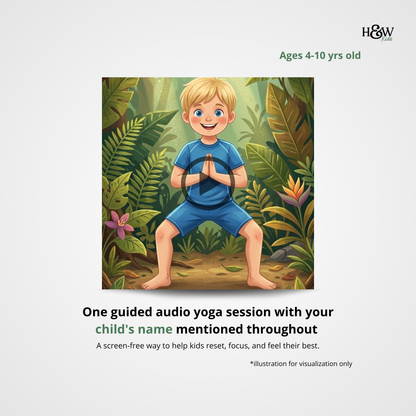Jungle Audio Yoga for Kids (Personalized)