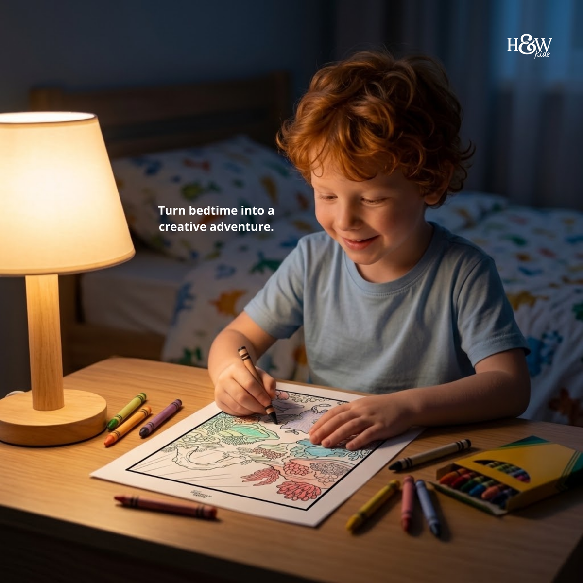 Beak and the Sleepy Sea Signals (Non-Personalized Bedtime Story Coloring Book Portfolio for Kids)