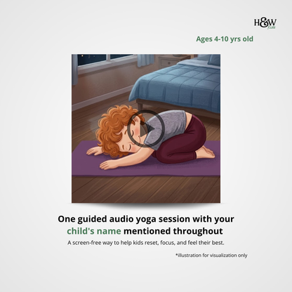 Bedtime Audio Yoga for Kids (Personalized)