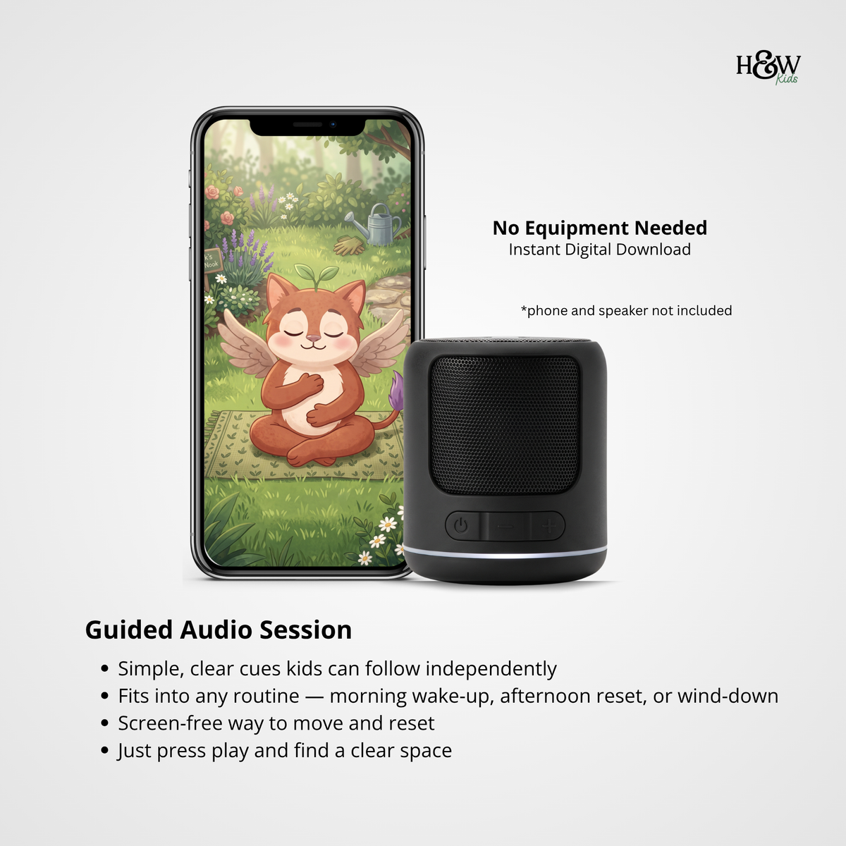 Feeling Audio Yoga for Kids (Non-Personalized)