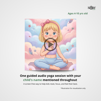 Feeling Audio Yoga for Kids (Personalized)