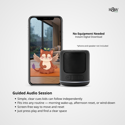 Rainy Day Audio Yoga for Kids (Non-Personalized)