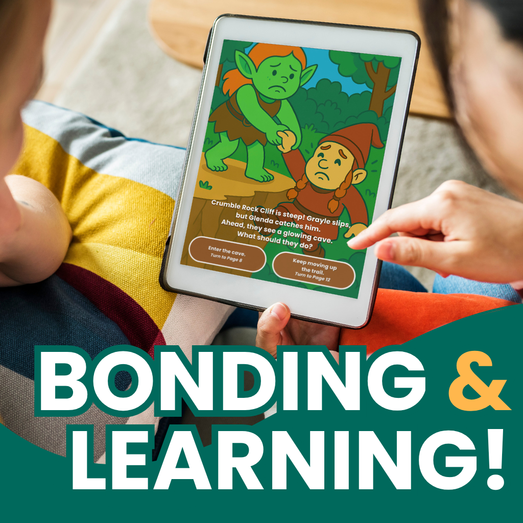 Glenda and Grayle: Finding the Treasure in the Magical Forest – Interactive Storybook