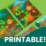 Glenda and Grayle: Finding the Treasure in the Magical Forest – Interactive Storybook