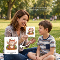 Beak Nature Walk Prompt Cards - Conversation Starters for Kids (No personalization)
