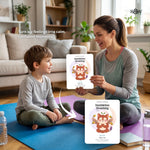 Breathing Cards for Kids - Breathing Flashcards for Kids  (No personalization)